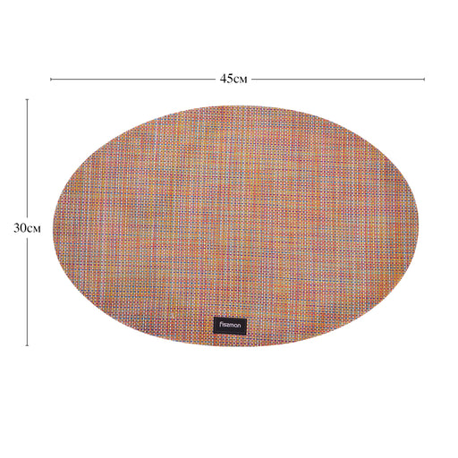 Oval Woven Placemats 45cm (PVC)