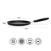 Crepe Pan Jet Black 20cm Aluminium With Non-Stick Coating