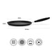 Crepe Pan Jet Black 24cm Aluminium With Non-Stick Coating