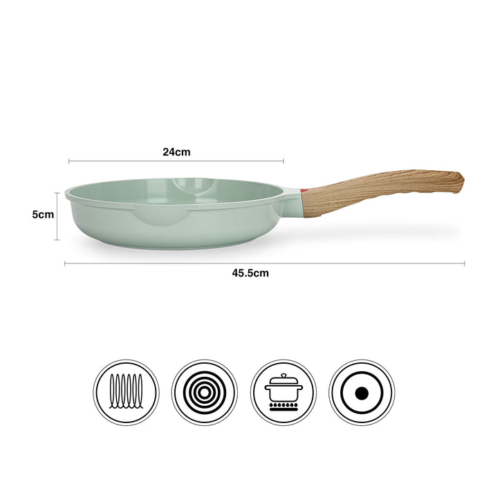 Frying Pan Cameo Series 24cm Cast Aluminium With Non-Stick Coating