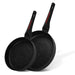 2-Piece Frying Pans Marbella 20x4.5cm And 26x5.5cm (Aluminium With Non-Stick Coating)