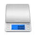 Fisman Electronic Kitchen Scales 14x10.5x1.7cm with Two Additional Trays