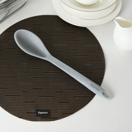 Serving Spoon Mauris Grey 33.5cm (Nylon + Silicone)