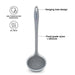 Ladle Mauris Grey 32cm/130 Ml (Nylon + Silicone)