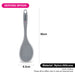 Serving Spoon Mauris Grey 30cm (Nylon + Silicone)