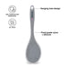 Serving Spoon Mauris Grey 30cm (Nylon + Silicone)