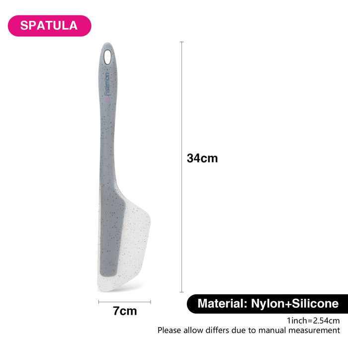 Spatula Mauris Grey 34cm (Nylon + Silicone)