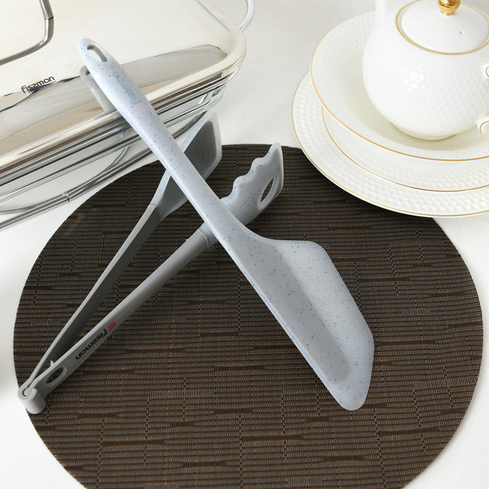 Spatula Mauris Grey 34cm (Nylon + Silicone)