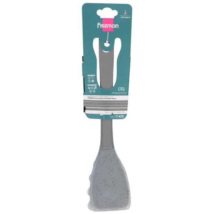 2in1 Multi-Purpose Tongs Mauris Grey 28cm (Nylon + Silicone)