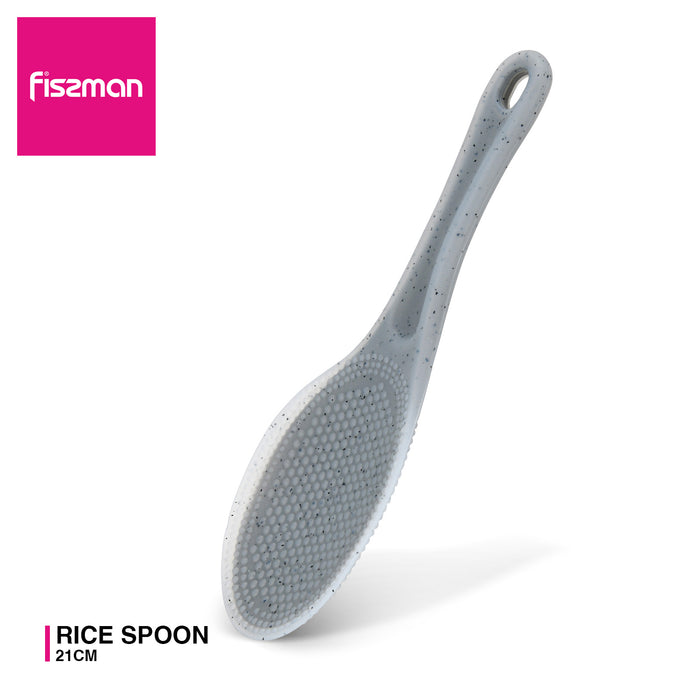 Rice Spoon Mauris Grey 21cm (Nylon + Silicone)