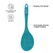 Serving Spoon with Nylon And Silicone 30cm LUCRETIA