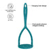 Potato Masher with Nylon And Silicone 29cm LUCRETIA