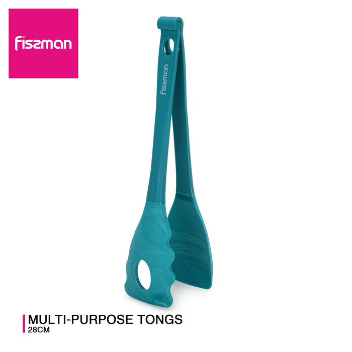 2in1 Tong with Nylon And Silicone 28cm LUCRETIA