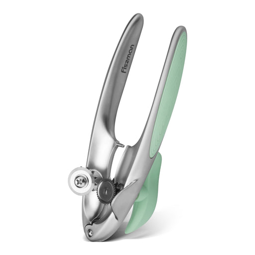 Can Opener With Zinc Alloy And Secure Grip Luminica Series Mint Green/Silver