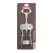 Wine Opener Corkscrew 18.5cm, Zinc Alloy Multipurpose CorkScrew Lily Series