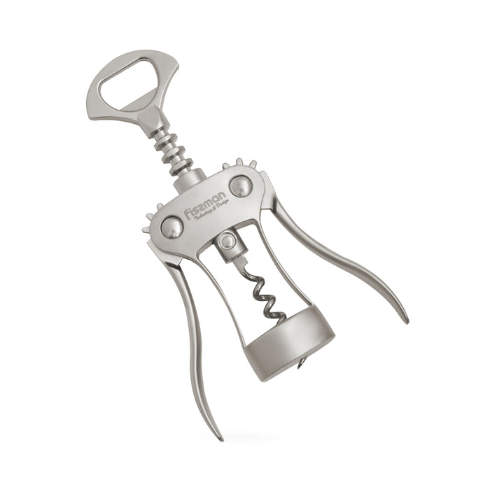 Wine Opener Corkscrew 18.5cm, Zinc Alloy Multipurpose CorkScrew Lily Series