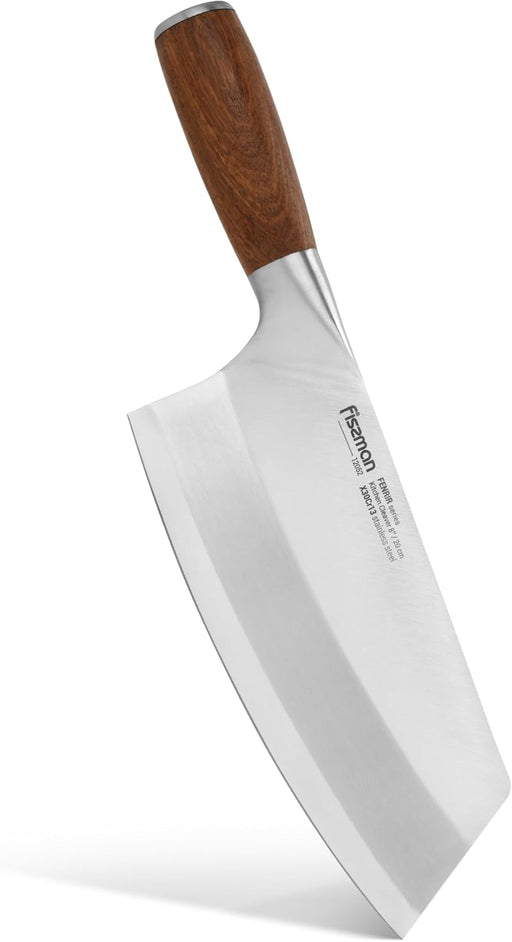 8'' Kitchen Cleaver Knife with Steel Pommel, Fenrir Series