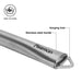 Soup Ladle Bergamo 33cm Stainless Steel