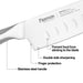 5" Santoku Knife BERGEN with Hollow Handle (3Cr13 steel)