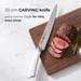 8"Carving Knife Magnum (X50crmov15 Steel)