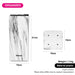 Knife Block with Removable Bristles 22cm
