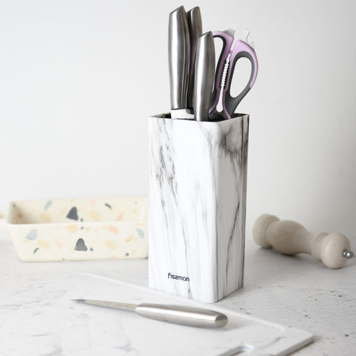Knife Block with Removable Bristles 22cm
