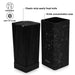 Universal Knife Block Storage 10x10x20cm, Square-Shape Kitchen Knife Stand Organizer