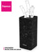 Universal Knife Block Storage 10x10x20cm, Square-Shape Kitchen Knife Stand Organizer