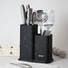 2-in-1 Knife Stand Block with Utensil Organizer
