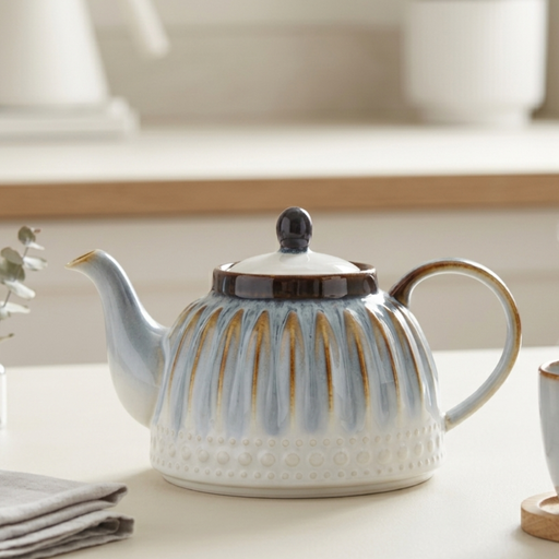 Teapot 1100ml, Porcelain Teapot Galactica Series