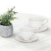 2-Piece Cup and Saucer 200ml, Noemi Series