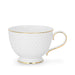 Set of 2 Cups NOEMI 300 ml With Saucers (Fine Bone China)