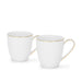 Set of 2 Mugs NOEMI 400 ml (Fine Bone China)