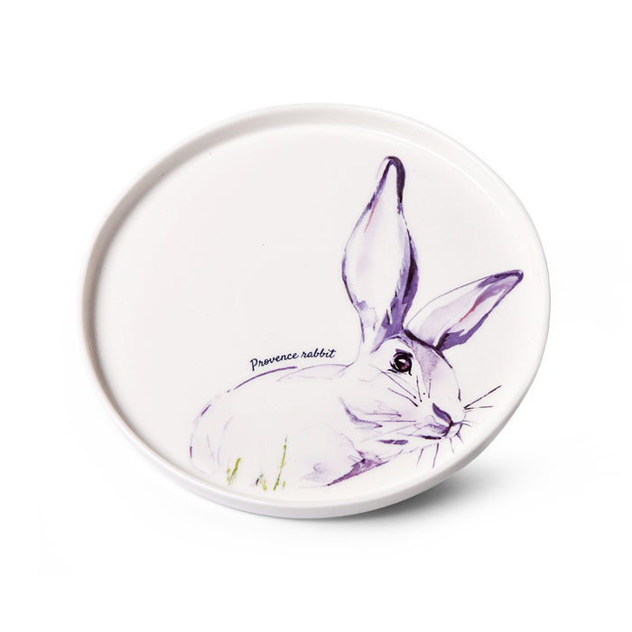 Dinner Plate 20cm Porcelain Rabbit Provence Design (1pc)