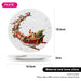 Plate Christmas, 19.5cm, New Bone China, Christmas Holiday Season Collection Dinnerware