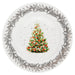 Plate Christmas,27cm, New Bone China, Christmas Holiday Season Collection Dinnerware