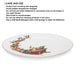 Oval Dinner Plate 35cm,New Bone China Christmas Holiday Season Collection Dinnerware