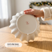 Polygon Serving Dish 24cm, Christmas-Themed Design Polygon Platter Dish