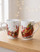 2-Piece Coffee Mug 360mL, Christmas-Themed Ceramic New Bone China Coffee Mug