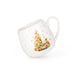 2-Piece Coffee Mug 440mL, Christmas-Themed Ceramic New Bone China Coffee Mug