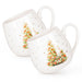 2-Piece Coffee Mug 440mL, Christmas-Themed Ceramic New Bone China Coffee Mug