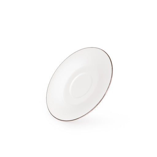 Saucer Plate PLATINUM 15cm (Porcelain)
