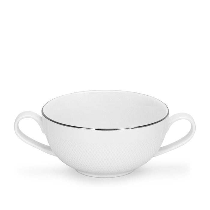 Soup Bowl PLATINUM 300ml (Porcelain)