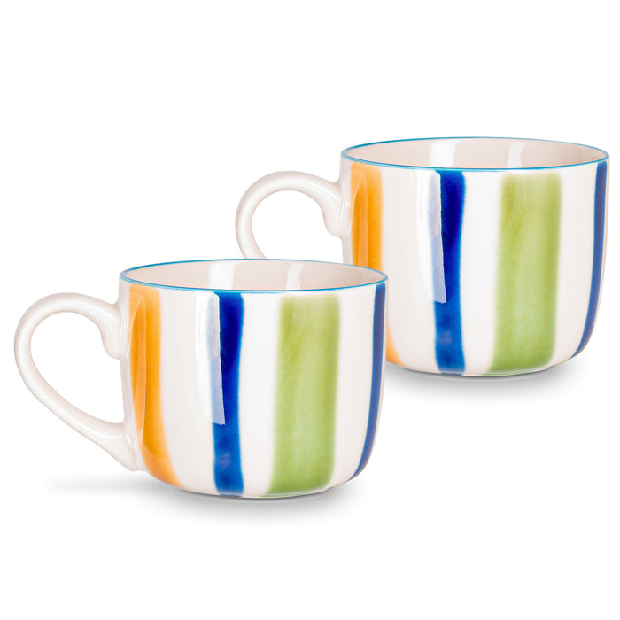 2-Piece Mug Porcelain with Elegant And Minimalist Design 480ml