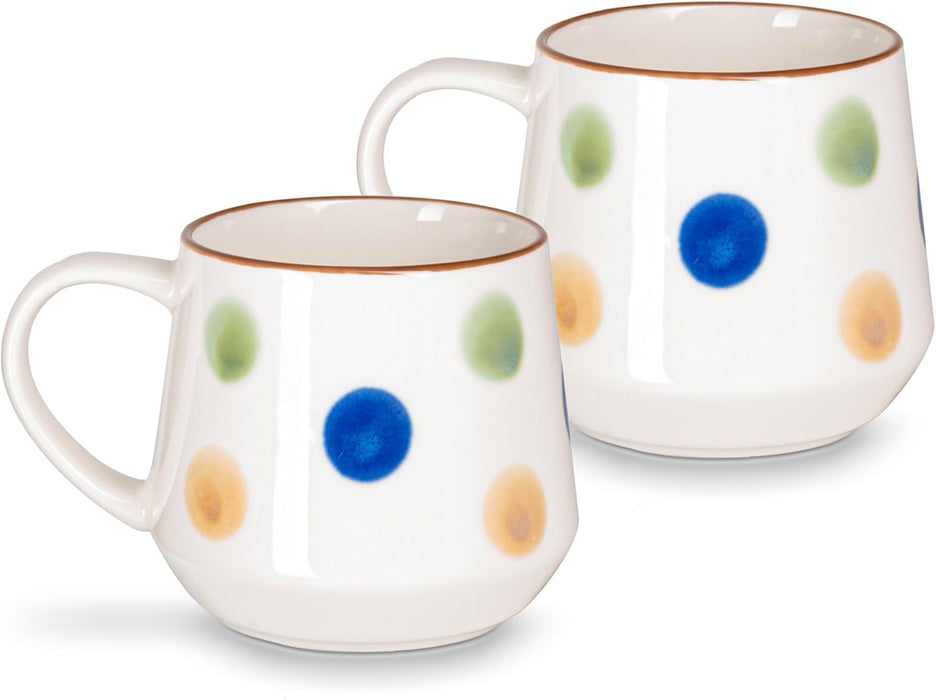 2-Piece Mug Porcelain with Elegant And Minimalist Design 500ml