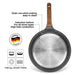 Frying Pan 28cm SPACE STONE Non Stick Coating Aluminum with Induction Bottom