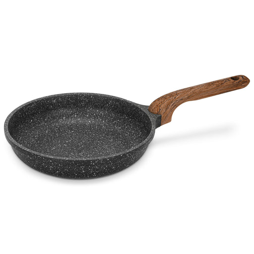 Frying Pan 24cm SPACE STONE Non Stick Coating Aluminum with Induction Bottom