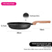 Frying Pan 26cm SPACE STONE Non Stick Coating Aluminum with Induction Bottom