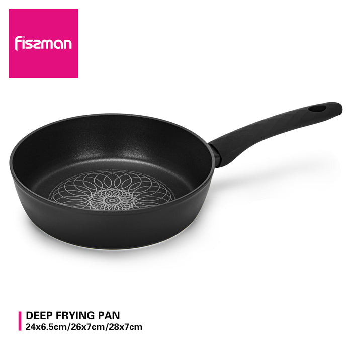 Deep Frying Pan 26x6.5cm MONIQUE with Induction Bottom