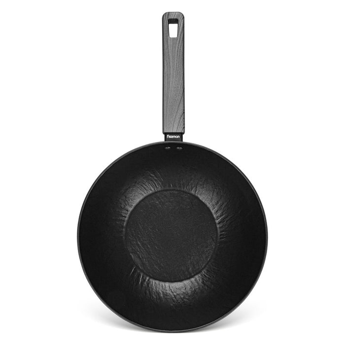 Wok Pan 28cm Vela Rock With Induction Bottom (Aluminum With Non-Stick Coating)